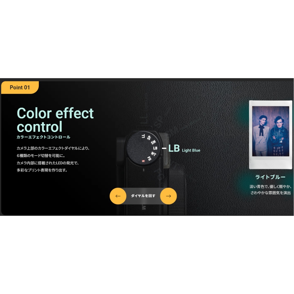  Cheki instant camera instax mini 99 FUJIFILM high resolution rechargeable exposure dial color effect height performance flash black INSMINI99TH * home 