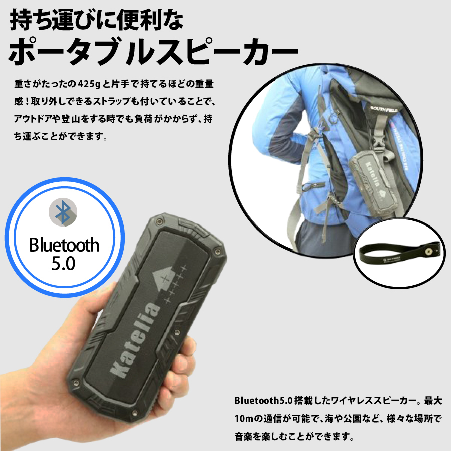  speaker bluetooth Bluetooth 10W output waterproof dustproof height sound quality deep bass Smart wireless iphone small size Walkman smartphone 1 year guaranteed 