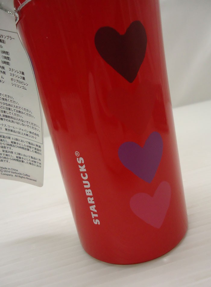 スターバックス STARBUCKS バレンタイン2014 S/S アデリータンブラー
