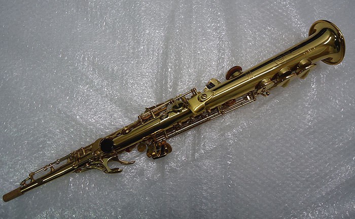 ヤマハ YSS-475 中古ソプラノサックス イシモリ製メタルサムフック 