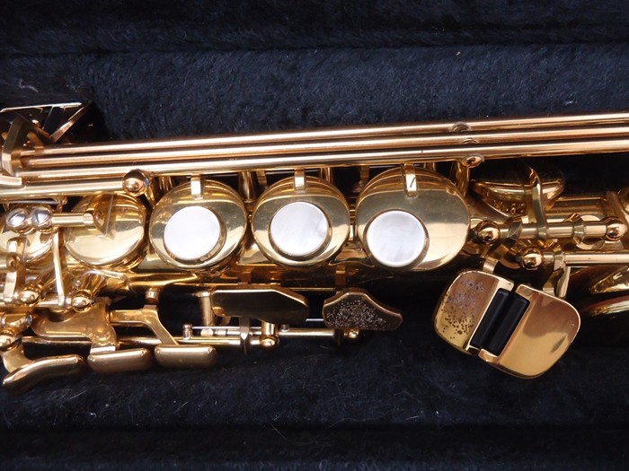 ヤマハ YSS-475 中古ソプラノサックス イシモリ製メタル ヤマハ YSS-475 中古ソプラノサックス イシモリ製メタル