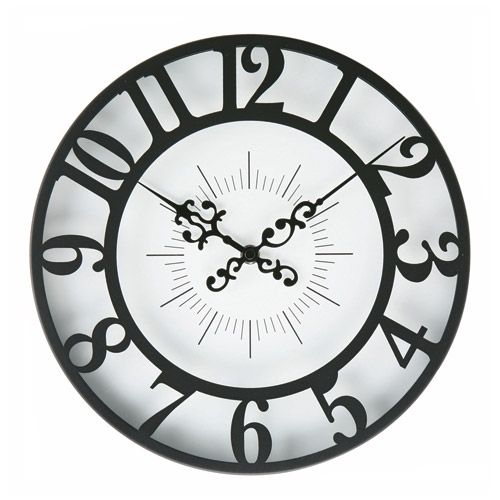 インターフォルム GISEL 壁掛け時計 CL-4960（ブラック） 掛け時計、壁掛け時計の商品画像