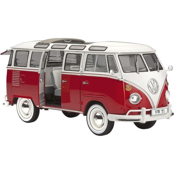 【中古】ドイツレベル 1/24 フォルクスワーゲン T1 サンバ バス 07399 プラモデル レベル ドイツ フォルクスワーゲン T1 サンババス （1/24スケール