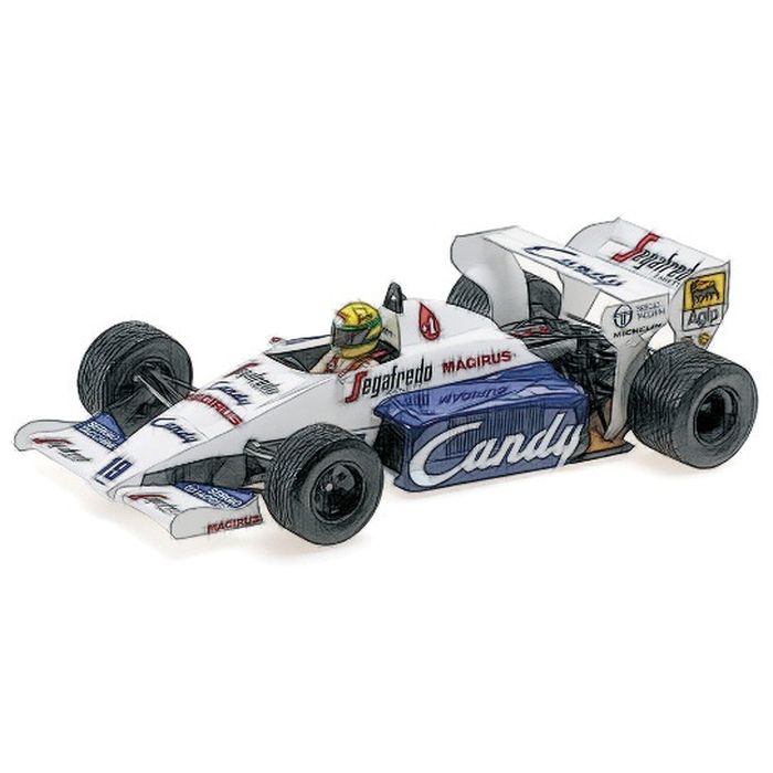 ミニチャンプス トールマン ハート TG184 アイルトン・セナ モナコGP