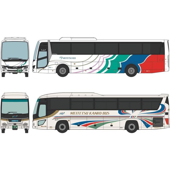 バスコレ走行システム 基本セットB1 三菱ふそうMP35JM〈名鉄バス仕様〉 バスコレクション トミーテック バスコレ走行システム 基本セットB1