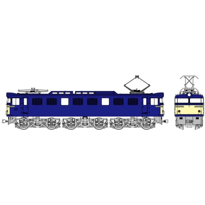 トラムウェイ トラムウェイ 国鉄EF60第2次量産型一般色1灯 TW-EF60 