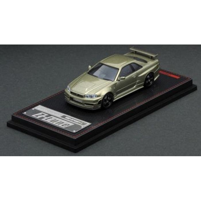 ignition model Nismo R34 GT-R Z-tune Green Metallic （1/64スケール