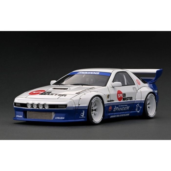 ignition model PANDEM RX-7 （FC3S） White/Blue （1/18スケール