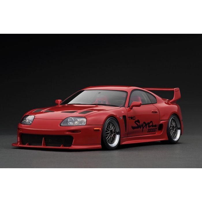 ignition model Toyota Supra （A80） TRD 3000GT Red おもちゃの