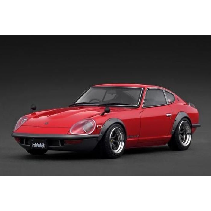 1/18 Nissan Fairlady 240ZG （HS30）（レッド） [IG3723] おもちゃの