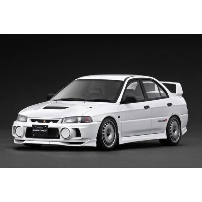 1/18 Mitsubishi LANCER EVOLUTION IV （CN9A）（ホワイト） [IG3787