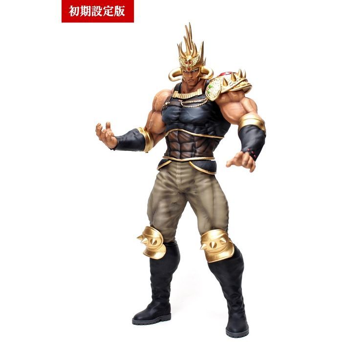 彩色済み完成品フィギュア 北斗の拳 北斗究極造形 ラオウ対フドウ 税込 拳王兜ver Ccp ラオウ初期設定版