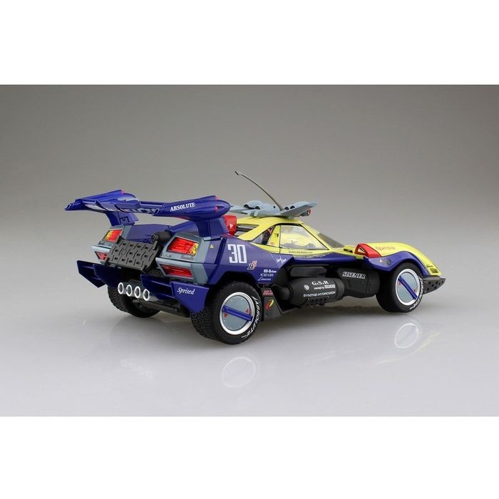 プラモデル 1 24 サイバーフォーミュラ No 21 スゴウ アスラーダg S X ラリーモード Sugo Asurada G S X 新世紀gpx Cf アオシマ 5605 ギフ 包装