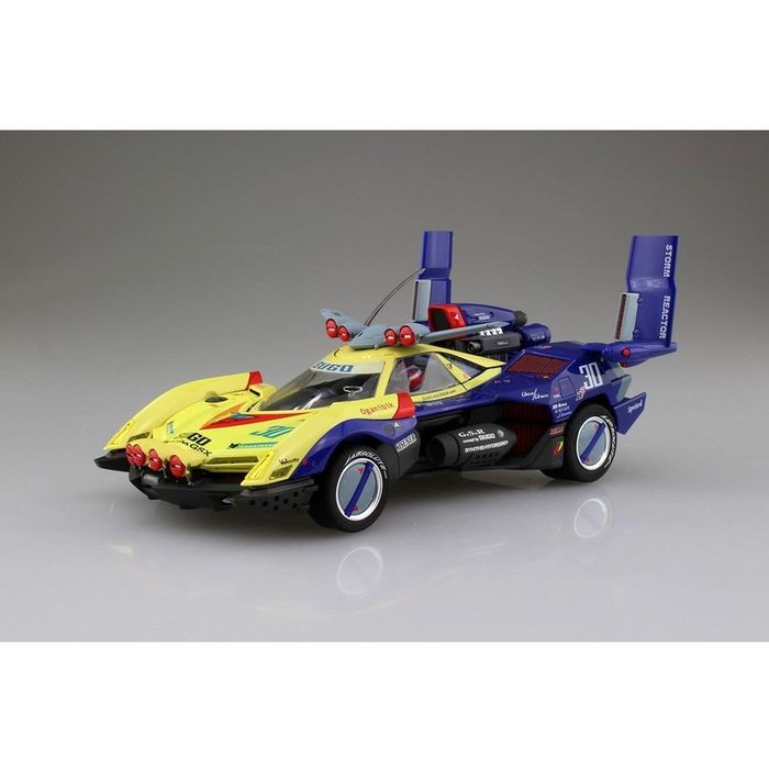 プラモデル 1 24 サイバーフォーミュラ No 21 スゴウ アスラーダg S X ラリーモード Sugo Asurada G S X 新世紀gpx Cf アオシマ 5605 ギフ 包装