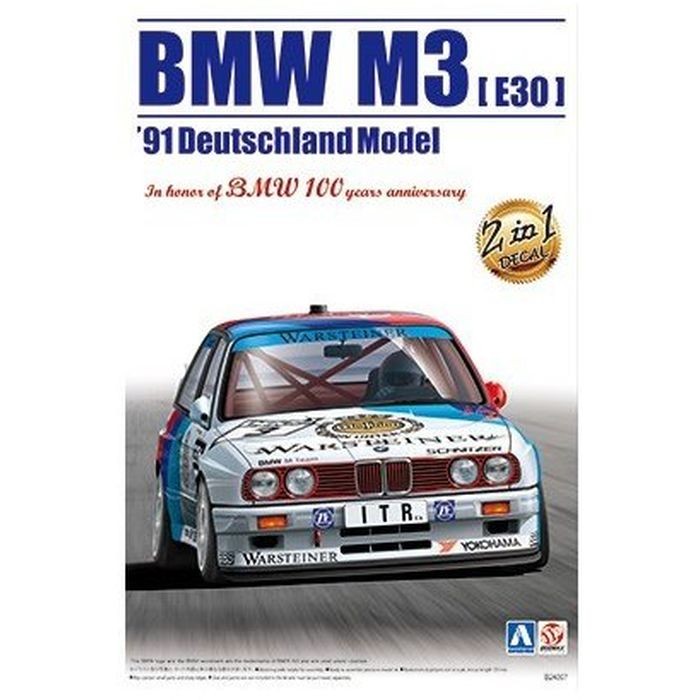 青島文化教材社 BMW M3 E30 1991 ドイツ仕様 （1/24スケール BEEMAX No.11 098196） 自動車の模型、プラモデルの商品画像