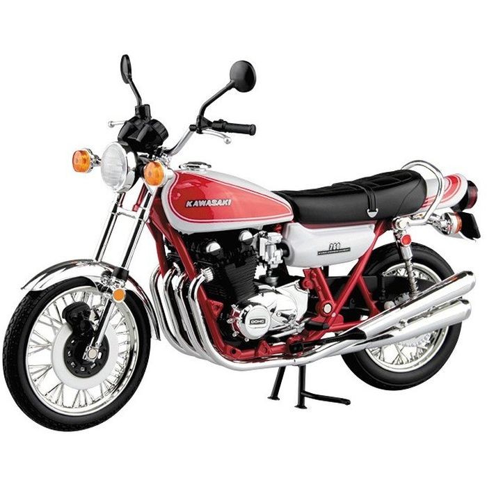 青島文化教材社 KAWASAKI 750RS（Z2） イエロータイガー （1/12