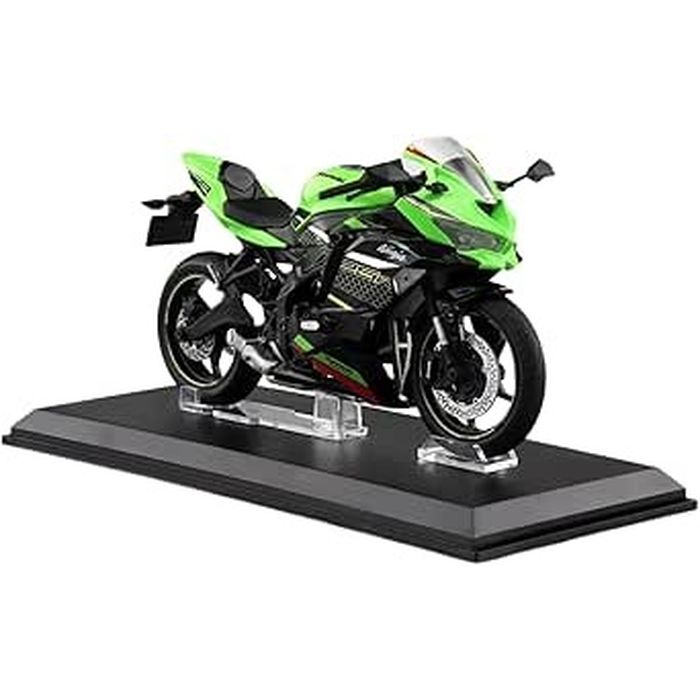 スカイネット 1/12 完成品バイク カワサキ Ninja ZX-25R ライムグリーン × エボニー オートバイの商品画像