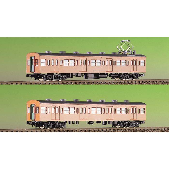 グリーンマックス グリーンマックス JR101系 増結用中間車2両セット（動力無し）432-1 NゲージのJR、国鉄車両の商品画像