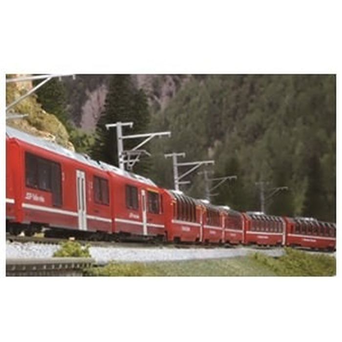 カトー KATO レーティッシュ鉄道・ベルニナ急行（新ロゴ）基本セット