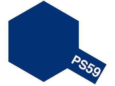 タミヤ PS-59 ダークメタリックブルー （ポリカーボスプレー 86059） ラッカーの商品画像
