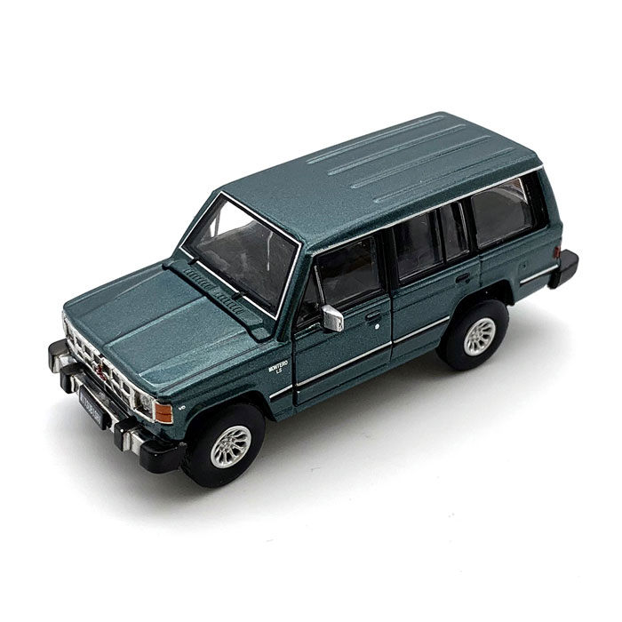 【ジェンマ】1/43 三菱 パジェロ セレステ ミニカーセット ビー・エムクリエイションズ 三菱 パジェロ 1st Gen 1983 グリーン