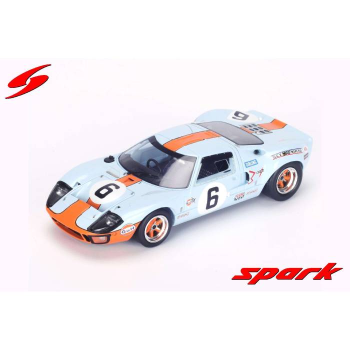 スパークモデル Ford GT40 No.6 Winner LM 1969 J.Ickx - J.Oliver （1