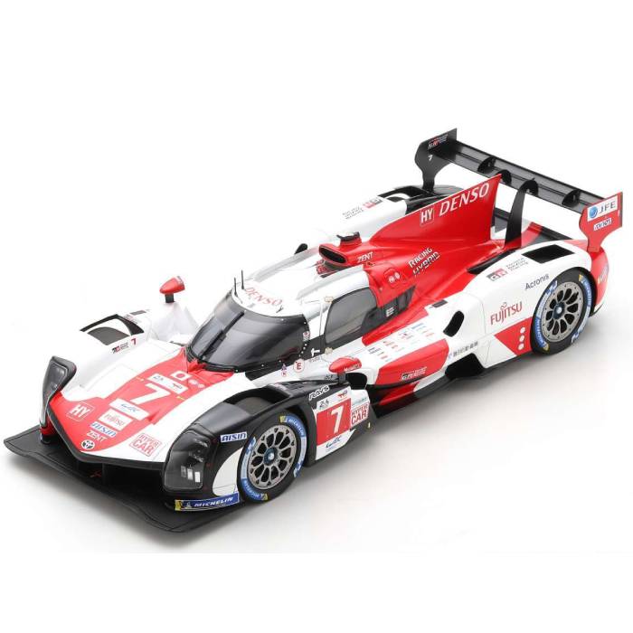 スパークモデル TOYOTA GR010 HYBRID No.7 TOYOTA GAZOO Racing 2nd 24H Le Mans 2022 （1/18スケール ル・マン ドライバー M.Conway、小林可夢偉、J.M.Lopez 18S800） おもちゃのミニカーの商品画像