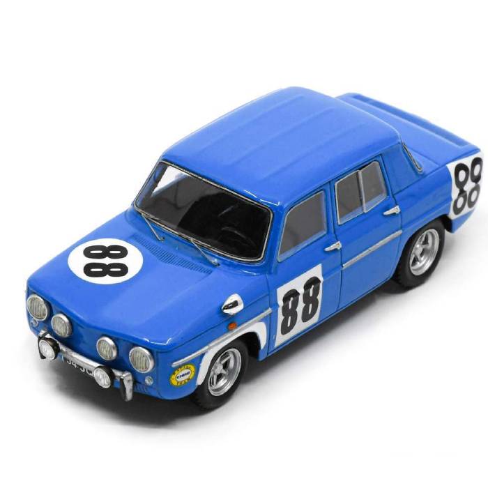 スパークモデル Renault 8 Gordini No.88 27th 24H Spa 1968 B. Wollek