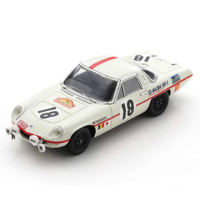 スパークモデル Mazda Cosmo Sport 110S No.18 Marathon de la Route