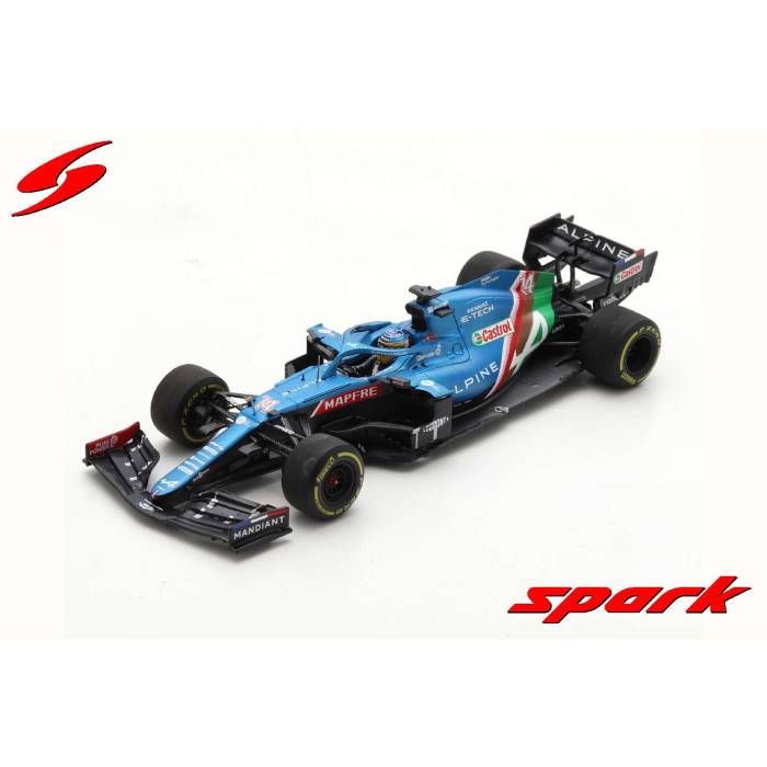 スパークモデル Alpine A521 No.14 Alpine F1 Team 8th Abu Dhabi GP