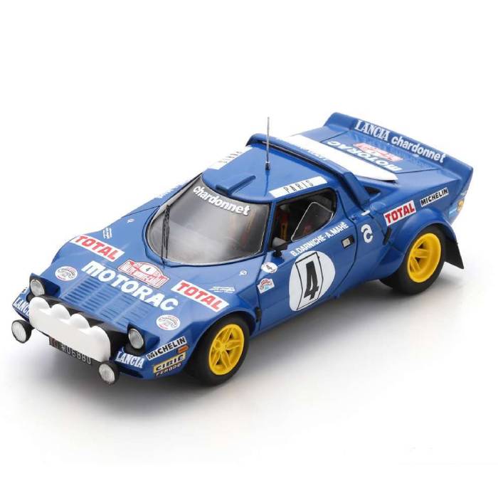 スパークモデル Lancia Stratos HF No.4 Winner Rally Monte Carlo 1979 B.Darniche - A.Mahe （1/43スケール ラリーカー S9096） おもちゃのミニカーの商品画像