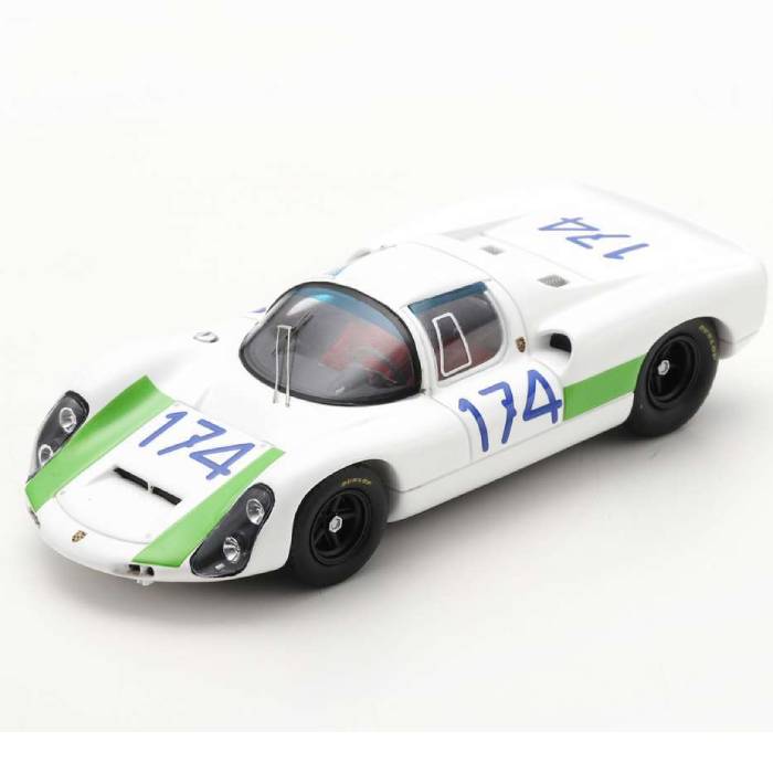 スパークモデル Porsche 910/6 No.174 2nd Targa Florio 1967 L.Cella - G.Biscaldi （1/43スケール 耐久レース S9237） おもちゃのミニカーの商品画像