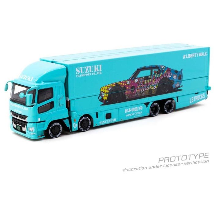 ターマック 1/64 三菱ふそう スーパーグレート LB トラック ミニカー T64T-TL001-LBSの商品画像