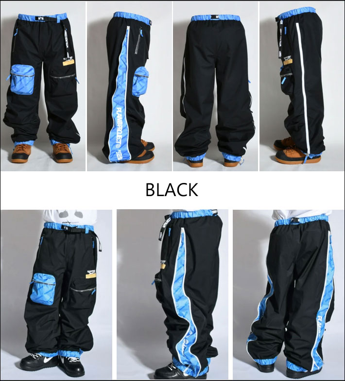 24-25 PLAN B PROJECT plan Be Project SIDE ZIP PANTS side Zip pants mountain Rockster wear unisex snowboard snow wear 