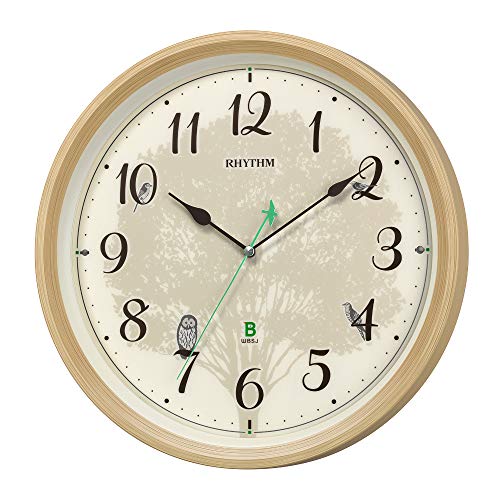 RHYTHM（時計） RHYTHM 電波掛時計 8MN409SR06 掛け時計、壁掛け時計