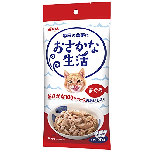おさかな生活 まぐろ 180g（60g×3袋）×24個の商品画像
