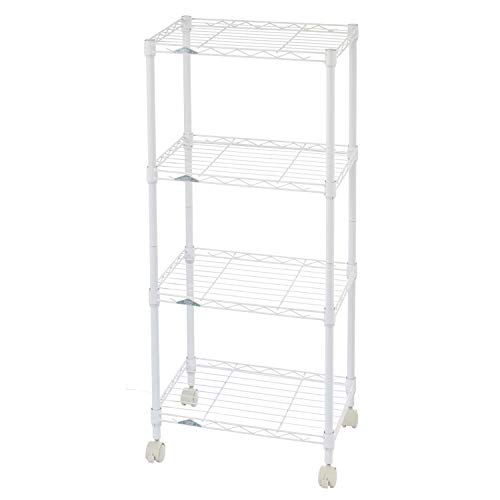 ルミナスカラーラック WH 幅44.5cm 4段 奥行29.5cm LCR45-4WH （ホワイト）の商品画像