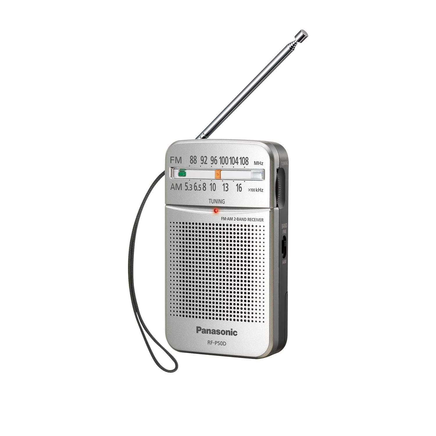 Panasonic (Panasonic) карман AM/FM радио серебряный RF-P50