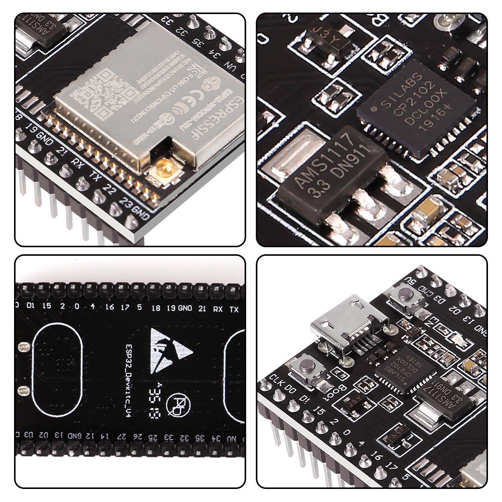 ACEIRMC ESP32-DevKitC core панель ESP32 разработка панель ESP32-WROOM-32U WiFi Bluetooth разработка bo-