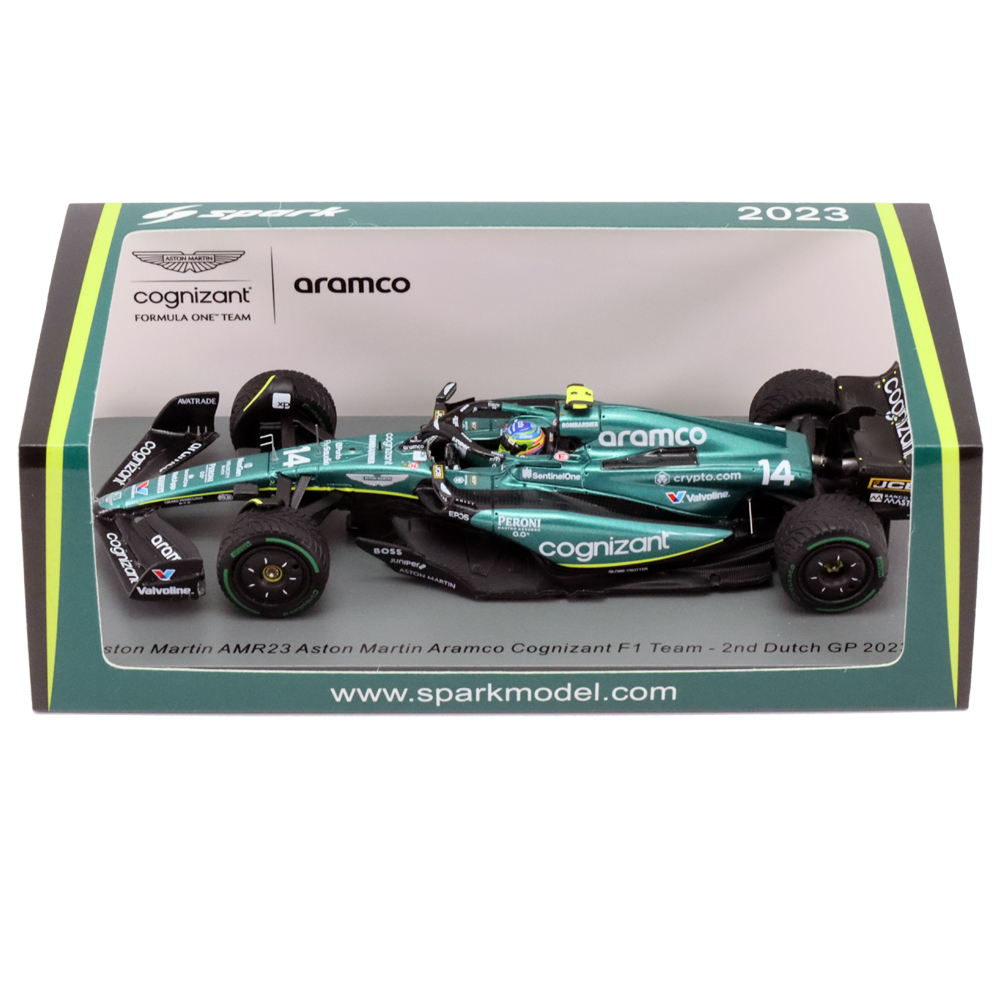 スパークモデル Aston Martin Cognizant AMR23 No.14 2nd Dutch GP