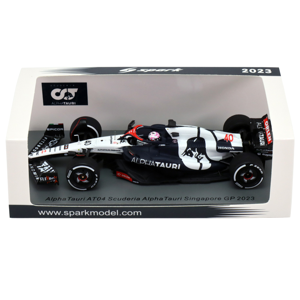 スパークモデル AlphaTauri AT04 No.40 Scuderia AlphaTauri Singapore