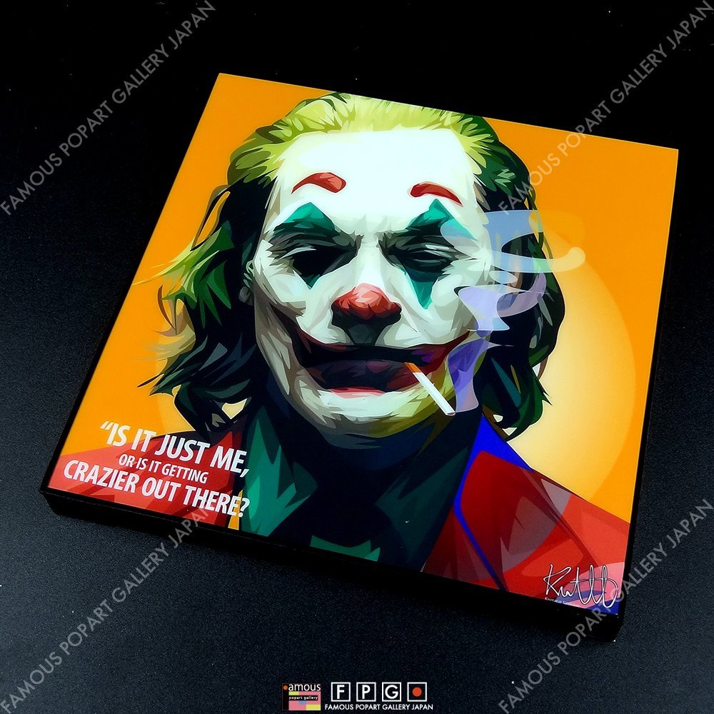 ポップアートパネル インテリア アート ポスター 絵 JOKER -Ver