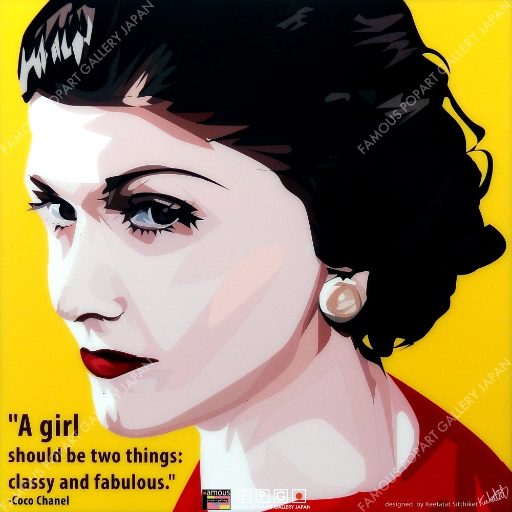 最終値下げ！NEW YORK GALLERY CHANEL ポップアート ポップアートパネル インテリア アート ポスター 絵 COCO CHANEL