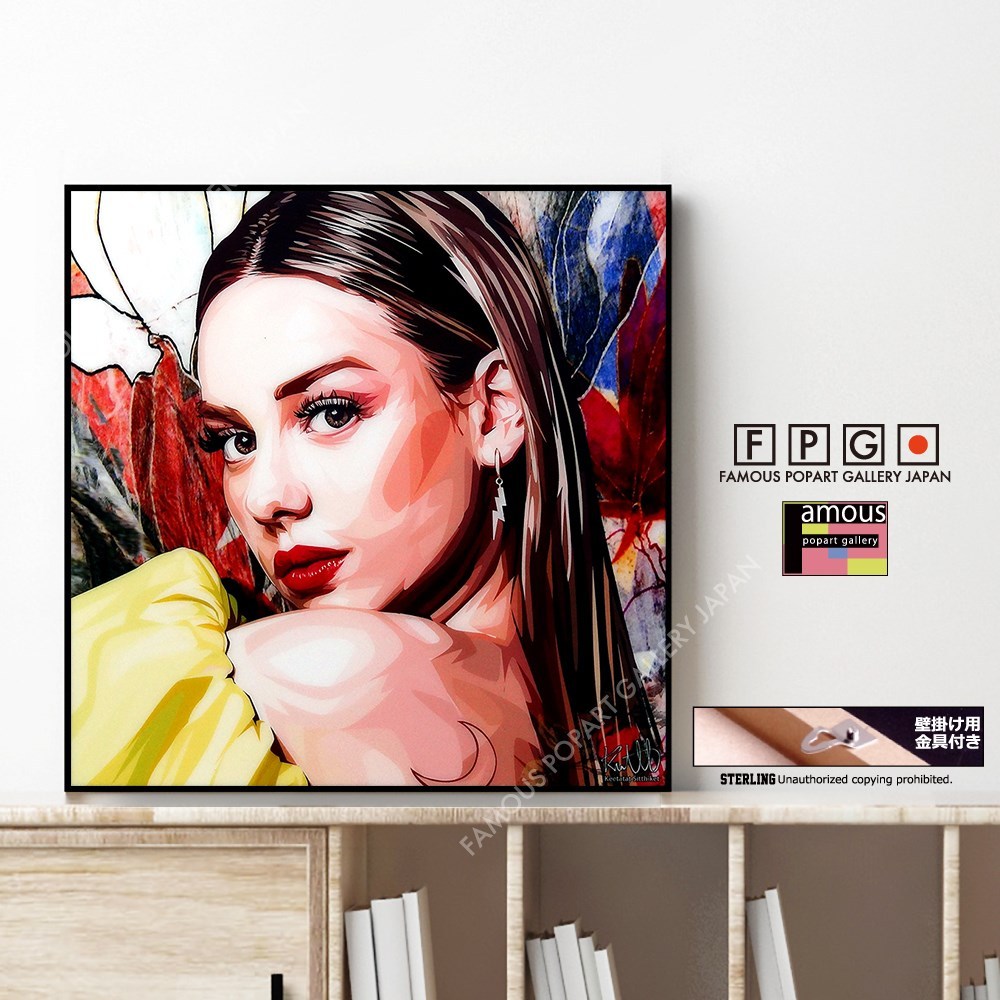 ポップアートパネル インテリア アート ポスター 絵 壁掛け 絵画 Ester Exposito エスター エクスポジート キータタット シティケット Sサイズ Papl 060 Famous Popart Gallery Japan 通販 Yahoo ショッピング