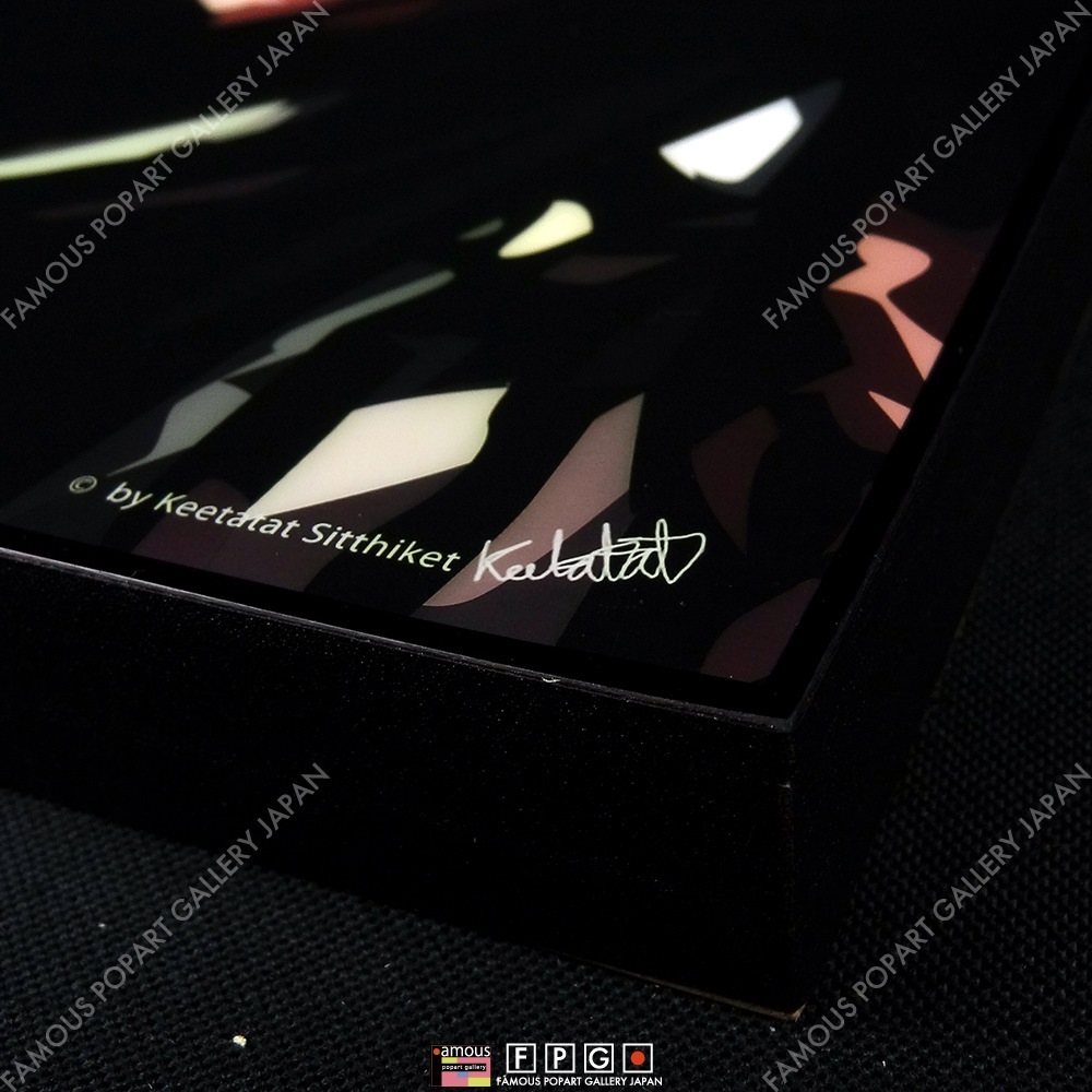 人気商品の お洒落 キータタット Chanel 新生活 Coco かっこいい 店舗装飾 ココシャネル 開店祝い Keetatat Sitthiket インテリア雑貨 シティケット 引っ越し 誕生日祝い ウォールアート ファッション ポップアートパネル 新築祝い アート 美術品 骨董品 民芸品