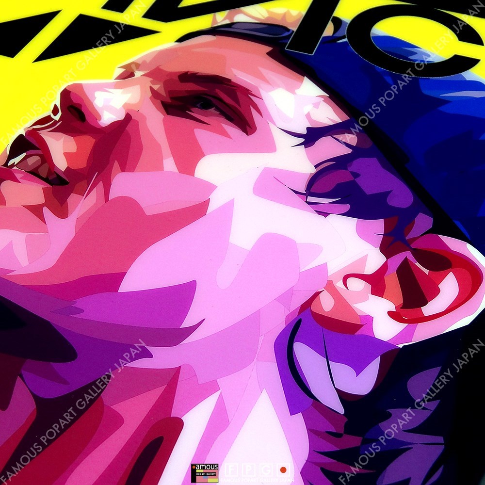 【R新品 No 189】 ポップアートパネル アヴィーチー DJ AVICII (remake) / アビーチー [ポップアートパネル / Keetatat