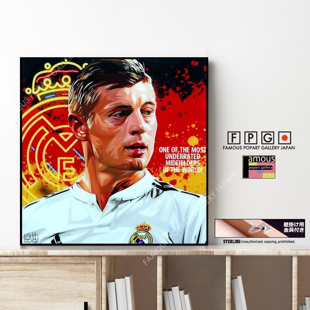 ポップアートパネル インテリア アート ポスター 絵 Toni Kroos トニ クロース キータタット シティケット Sサイズ 予約 Yspaps Sc126 Famous Popart Gallery Japan 通販 Yahoo ショッピング