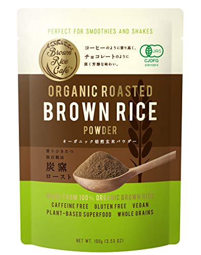 Brown Rice Cafe органический .. неочищенный рис пудра 
