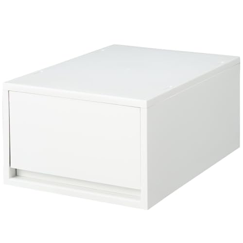 無印良品 再生ポリプロピレン入り 小物収納ケース 大 84799709（ホワイトグレー）の商品画像