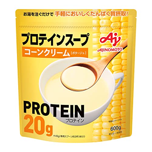 味の素 プロテインスープ コーンクリーム 600g×1袋の商品画像